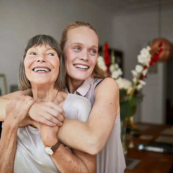 Mother Daughter Portrait (1)